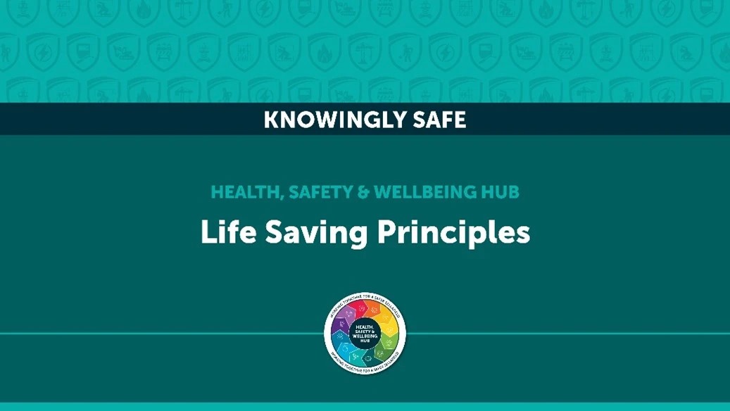 Life Saving Principles Launch – June 2024