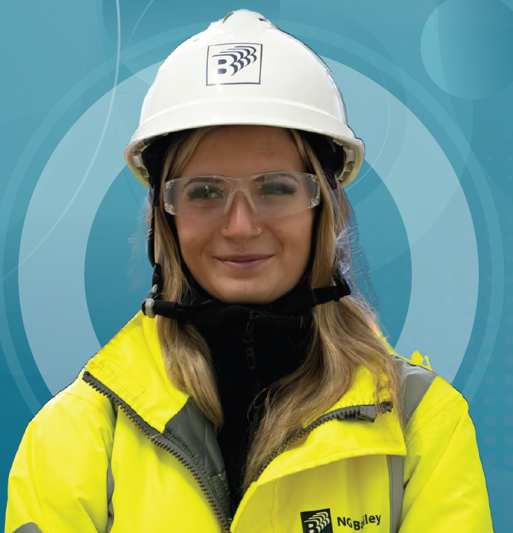 Jessica Todd, apprentice with NG Bailey