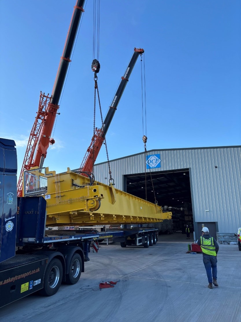 SCP reaches new heights with crane ready for next stages