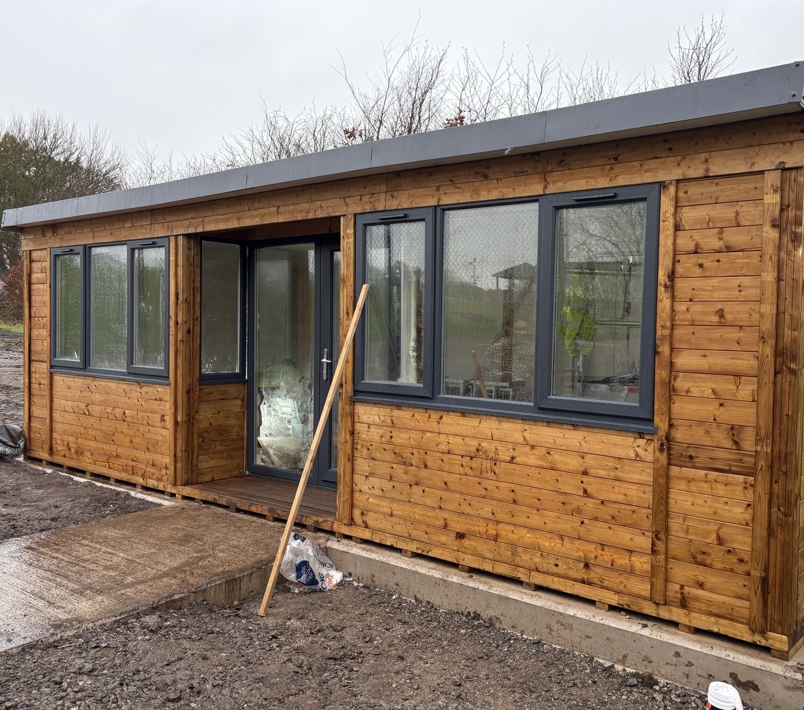 The Bookwell School wellbeing room, created by members of our supply chain, led by Altrad.