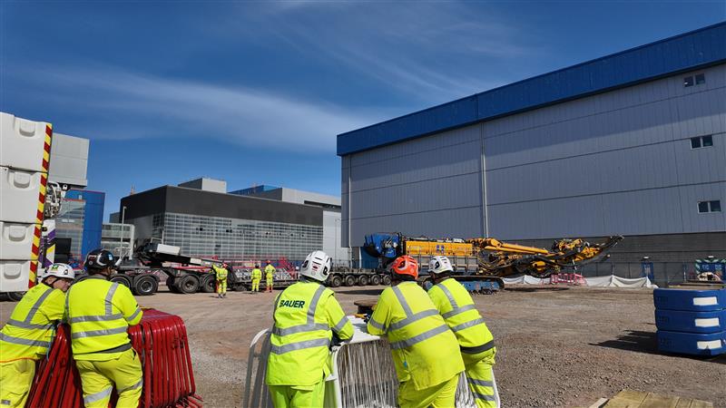 Piling works completed on BEPPS2 ahead of schedule