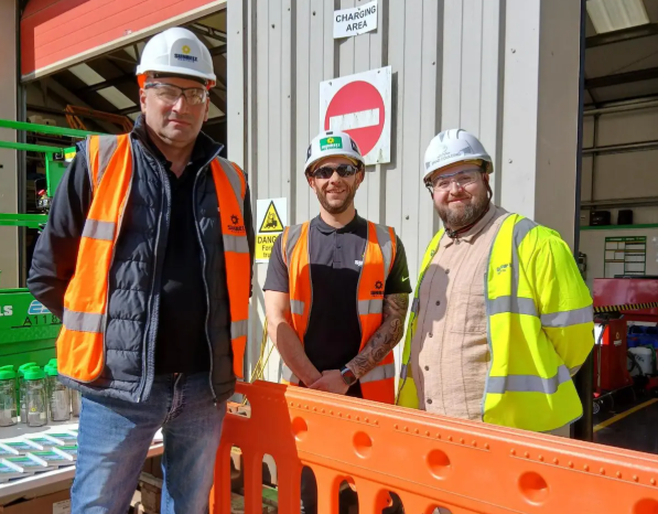 SCP safety stand down with Sunbelt Rentals